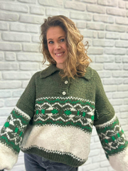 Pullover Nordic Cozy - Unique Flores 