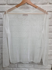 Langarmshirt Transparent