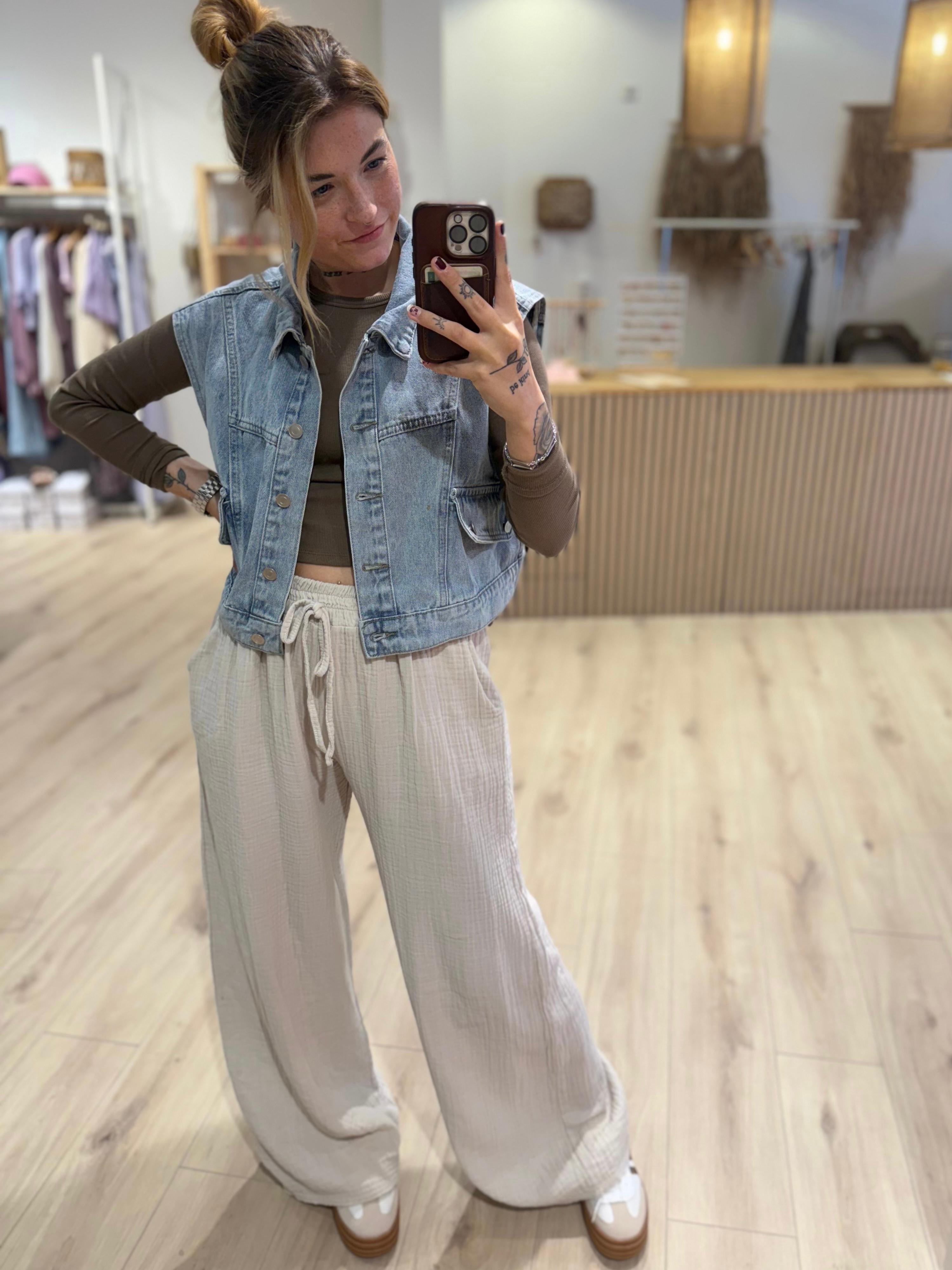 Musselin Hose