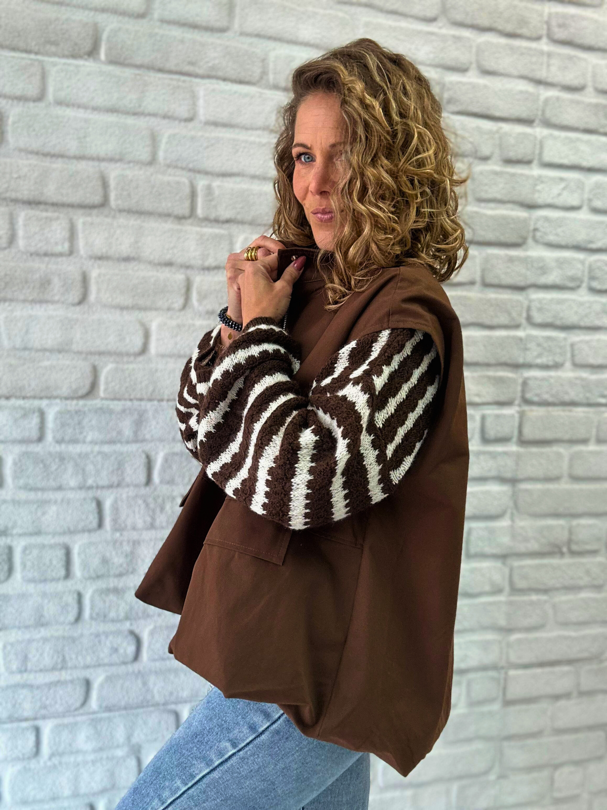 Weste Utility Chic - Unique Flores 
