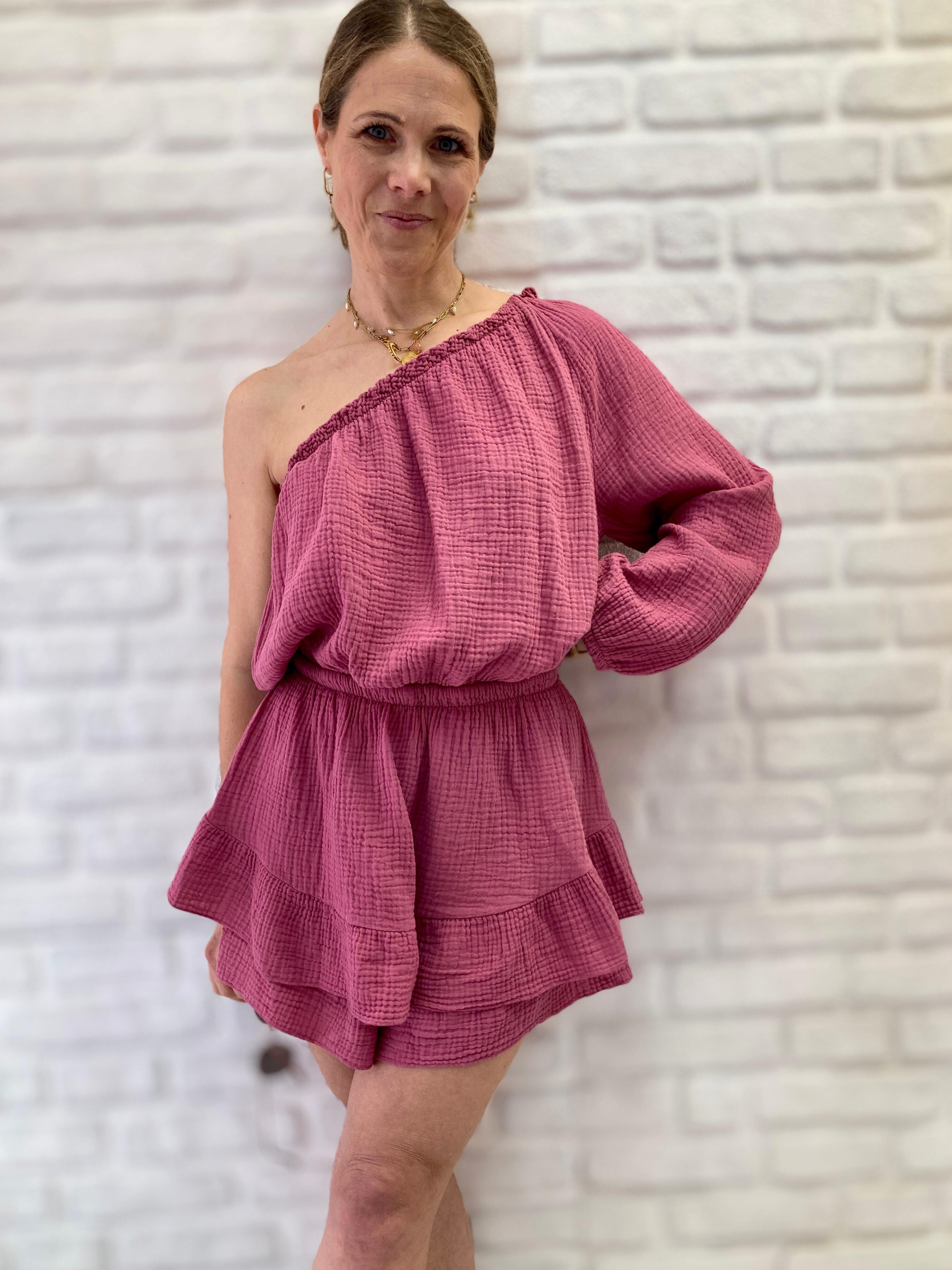 One-Shoulder - Unique Flores 