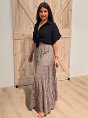 Boho Maxiskirt - Unique Flores 