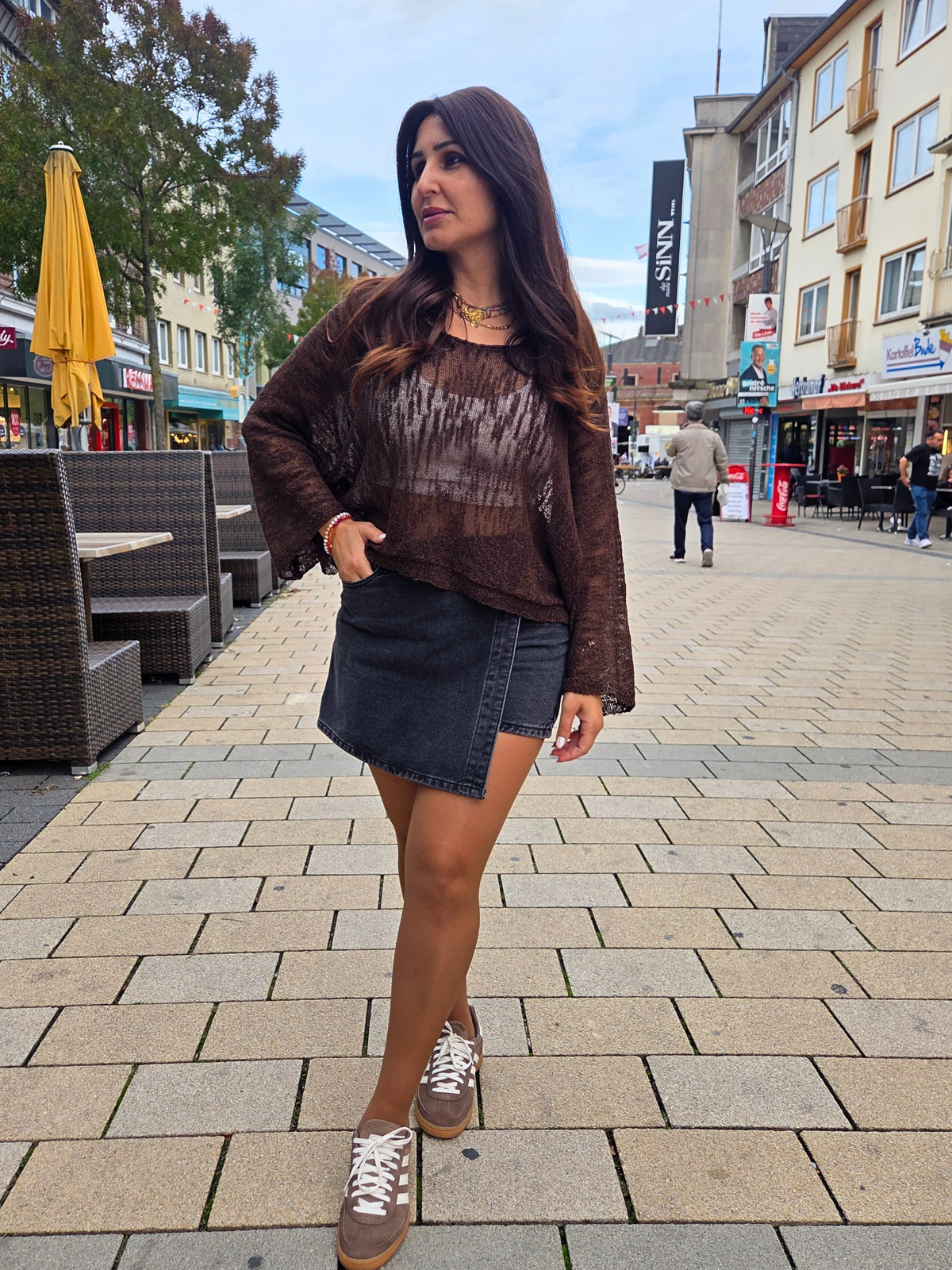 Skort Schwarz