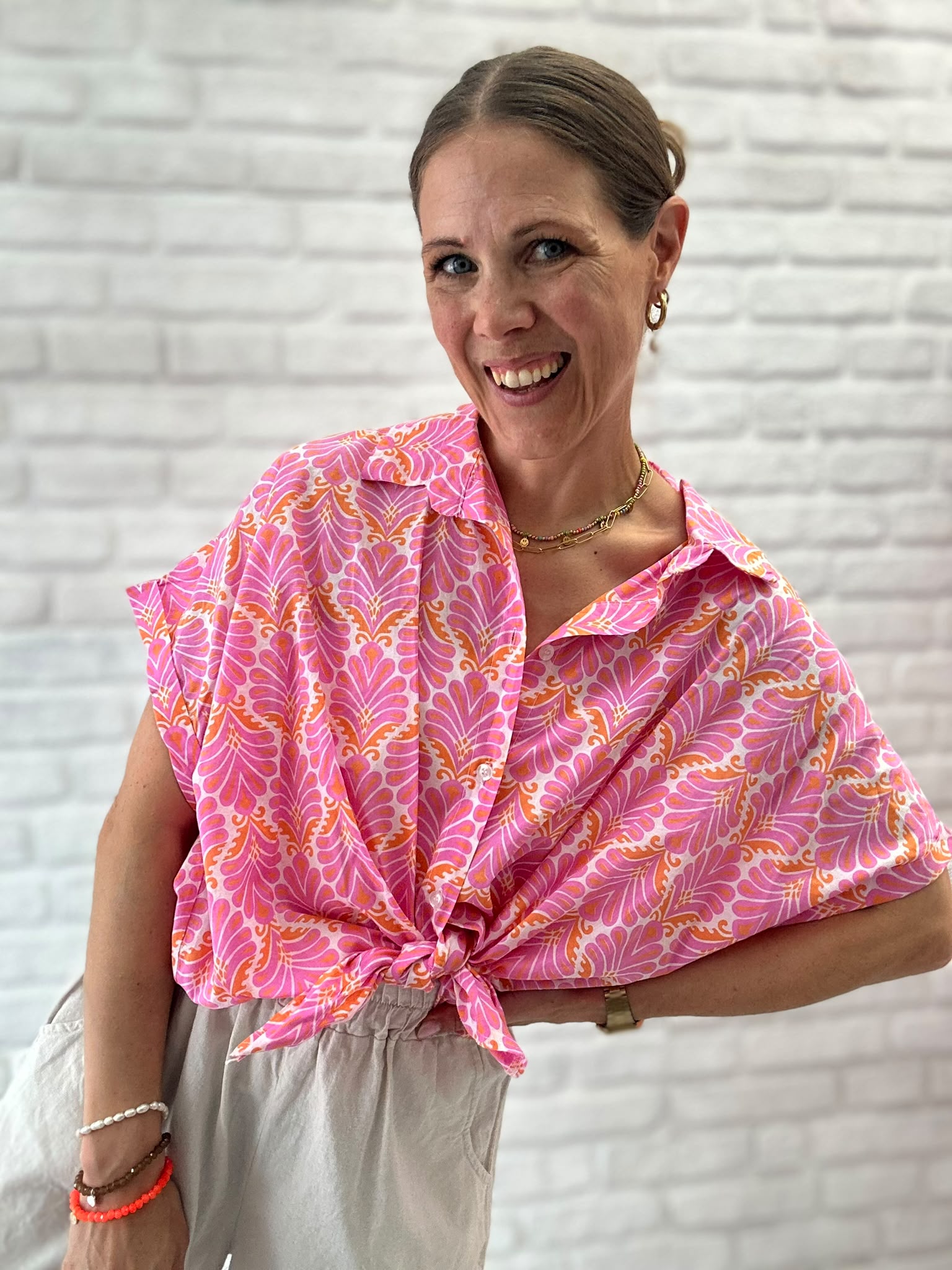 Bluse Ornament - Unique Flores 