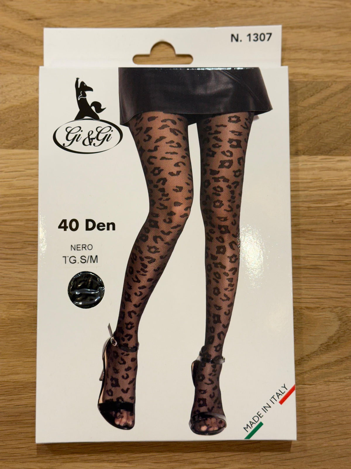 Strumpfhose Leopard